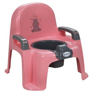 Potty Chair Pastel Pink 70-201 Bebe Stars